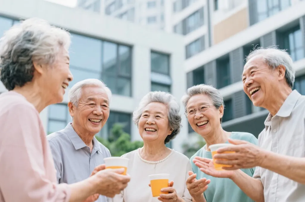 老年人享受公益金支持的社区活动